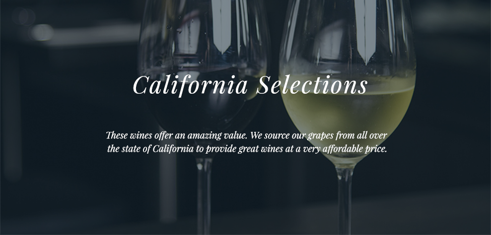 California Wine Selections